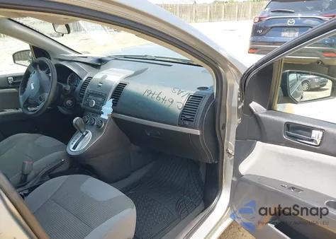 2012 Nissan Sentra 2.0/2.0S/Sr/2.0Sl z USA, uszkodzony, nr VIN 3N1AB6AP1CL782106